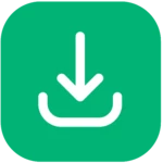 wa status saver android application logo